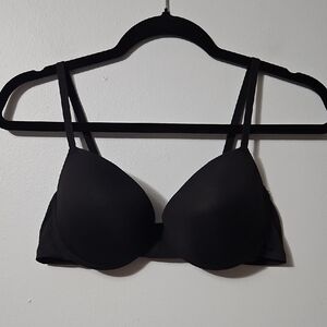 Nine West Elegant Black Push Up Underwire Bra Size 36C